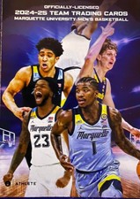 2024-25 MARQUETTE UNIVERSITY MENS BASKETBALL ONIT ATHLETE TRADING CARDS