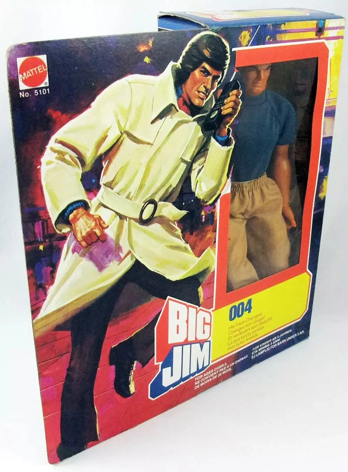 Big Jim Série Espionnage - Big Jim 004 - neuf en boite 1981 (ref.5101) - Photo 2/4