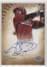 2015 Bowman Inception Prospect Auto Gold 12/50 Alex Blandino #PA-ABL Auto a2v