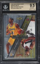 1997 Bowman's Best Mirror Image Van Horn Scottie Pippen Kobe Bryant #MI4 BGS 9.5