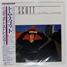 TOM SCOTT INTIMATE STRANGERS CBS/SONY 25AP1173 Japan OBI VINYL LP