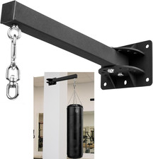 Heavy Punching Bag Wall Mount Hanger, Heavy Duty Boxing Bag Bracket, 360 Swivel