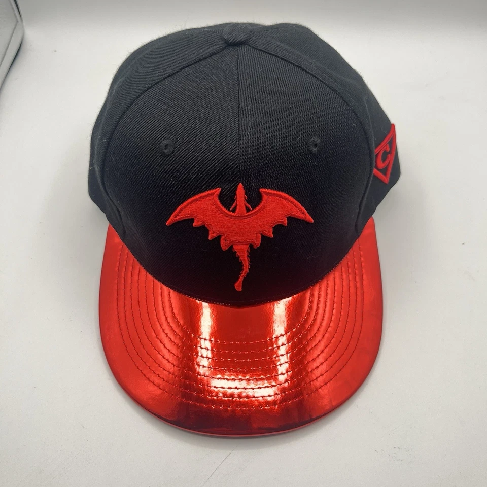 Capiche специальной серии красный дракон металлический бейсболки S/M унисекс - Изображение 2 из 4