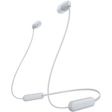 Sony Wireless Earphones WI-C100 White WI-C100 WZ NEW