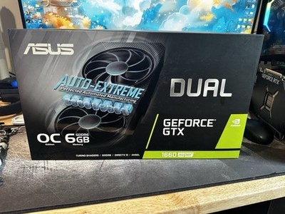 ASUS Dual GeForce GTX 1660 SUPER OC Edition 6GB GDDR6 EVO Graphic Card