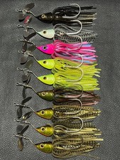 Deps Prop Jig Mid Tracer B Custom Spinnerbait Chatterbait Lure x9