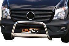 Frontbügel Edelstahl für Mercedes Sprinter W906 Bj. 2013 - 2017 Ø63mm Gutachten