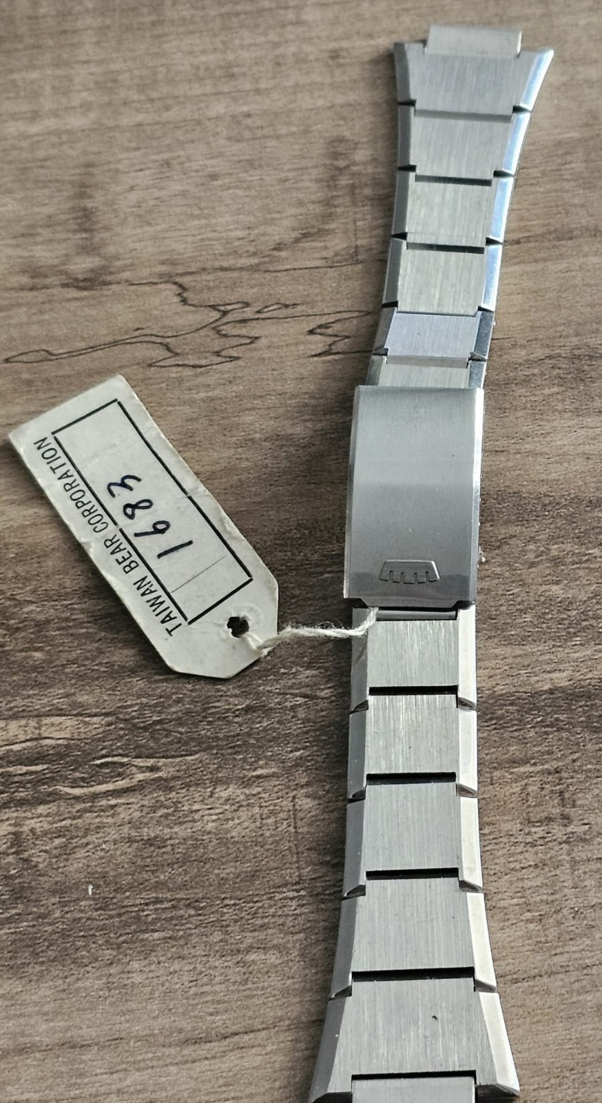 Bracelet Fortis 14mm en acier inoxydable Bear vintage de Taiwan
