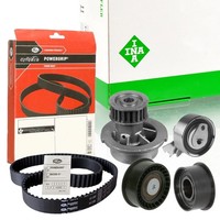Gates 5369XS Zahnriemen + Ina Rollen Satz Wapu FüR Opel Astra F Corsa Vectra
