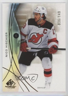 2024-25 Upper Deck SP Game Used Gold 36/149 Nico Hischier #87 1t2e