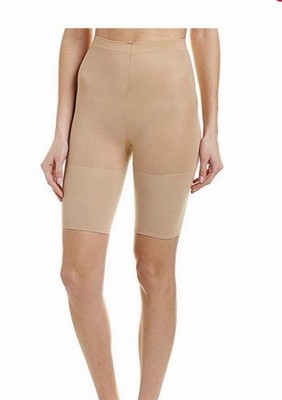 NWOT SPANX Star Power Tame to Fame High-Waisted Mid-Thigh Shaping Short Size F