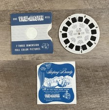 Vintage Sawyers ViewMaster Sleeping Beauty Reel with Fairy Tales Booklet FT-10