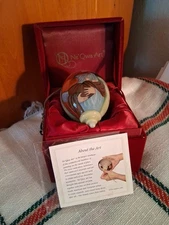 Christmas Ornament Ne'Qwa Art Jesus and Mary Susan Winget Artist Box & COA