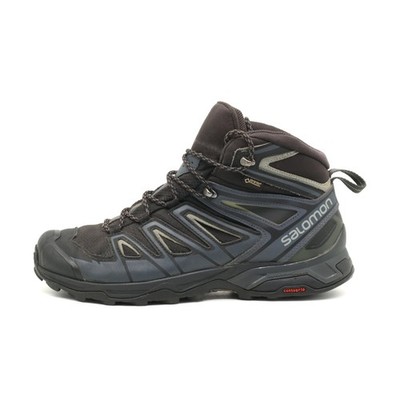 Salomon Herren X Ultra Mid GTX Schuhe Schwarz/Grau Mittel Wanderschuhe EU 43 
