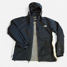 North Face windbreaker with white stripes Men...