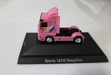 Herpa LKW 1:87 Scania 143 M Streamline pink Sattelzugmaschine