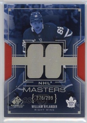 2025 Upper Deck SP Game Used Edition NHL Masters 276/299 William Nylander 1u86