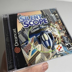 Silent Scope (Sega Dreamcast) Complete CIB w/RegCard Tested Clean Fast Shipping!