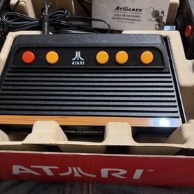 Atari Flashback 6 Classic Game Console 100 Built-In Games with Wireless Controls