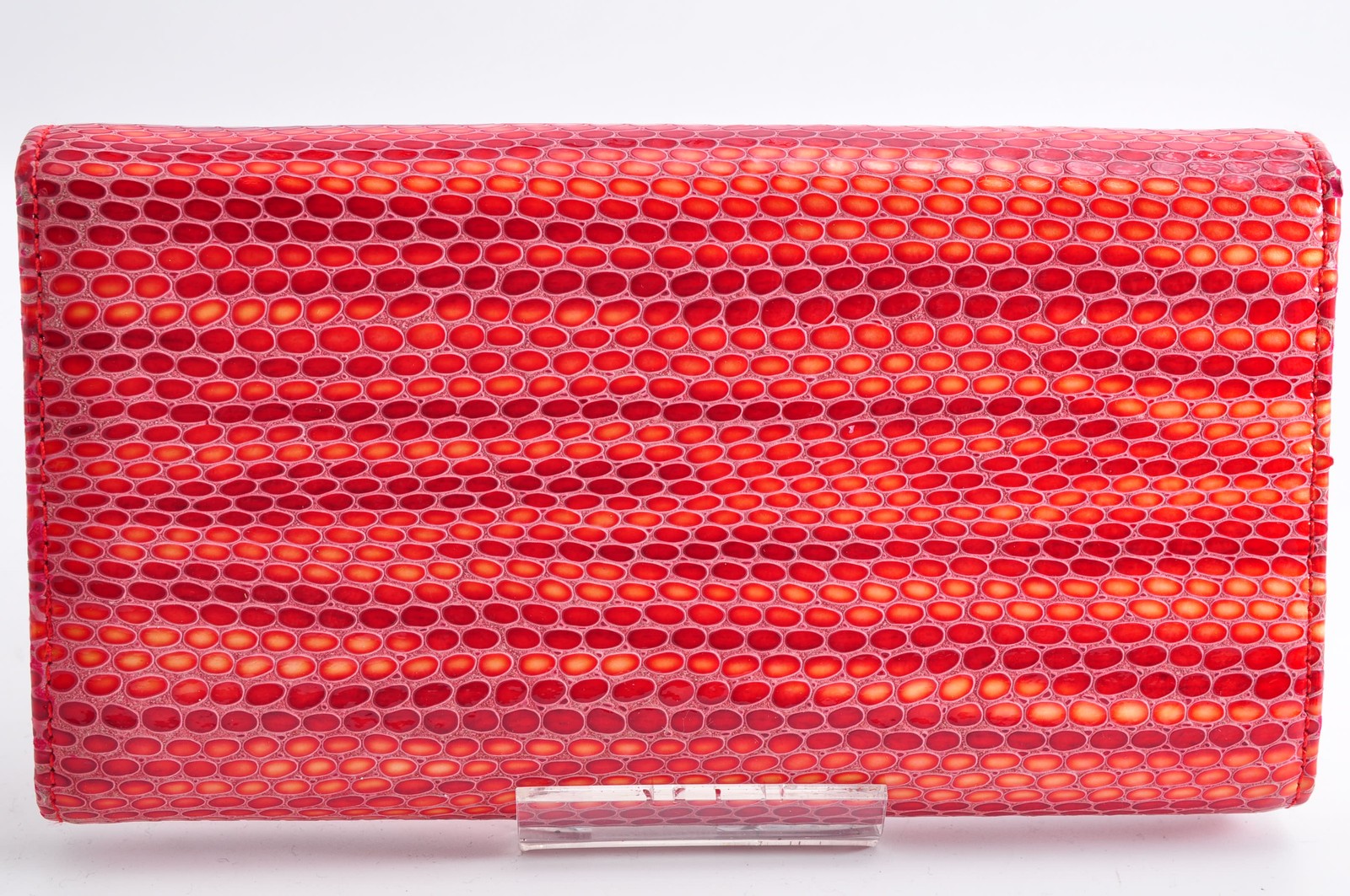 Miu Miu Python Embossed Leather Continental Long … - image 4