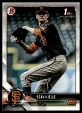 2018 Bowman Draft Sean Hjelle San Francisco Giants #BD-139