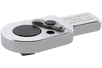 Premium 1/4'' Ratchet Insert Tool - 22 Teeth, 40Nm Torque, Chrome-Plated, German