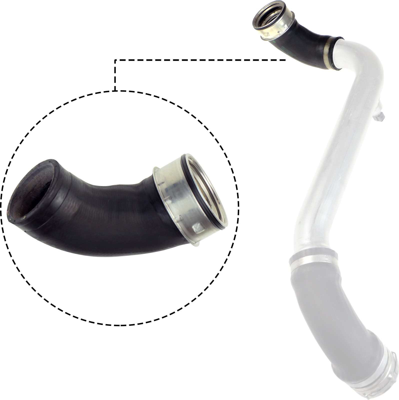 Fits GATES 09-0751 INTERCOOLER HOSE   ⭐UK Stock⭐
