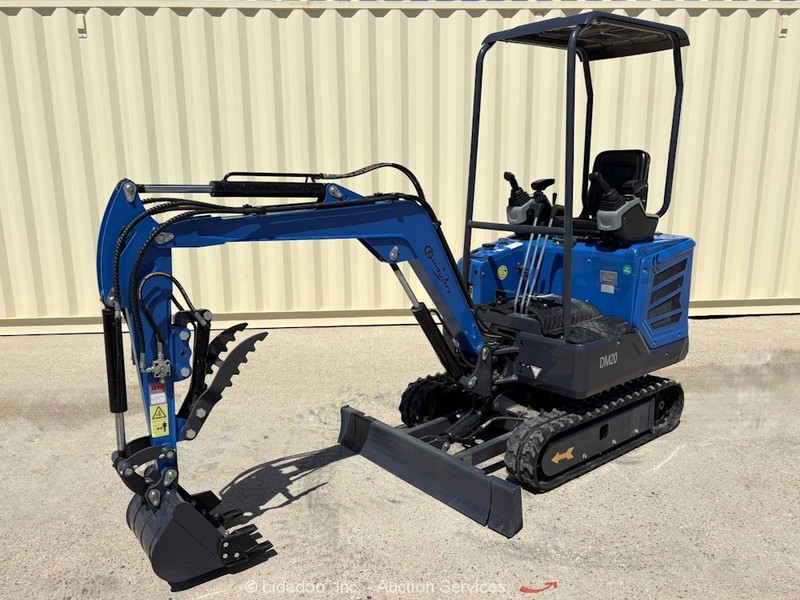 2025 CFG DM20 Mini Excavator Crawler Hyd Thumb Ext Tracks Kubota bidadoo -Repair