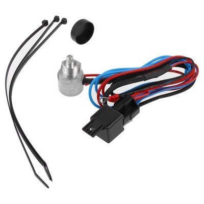 QSP elektronischer Lüfterregler 3/8 BSP außen 12V 70-120°C Fan Controller