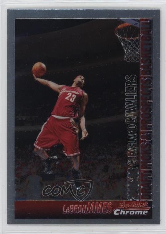 2005-06 Bowman Draft Chrome LeBron James #23 8y1