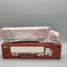 Liberty Classics Kenworth K100E Budweiser 500 Die-Cast Truck Coin Bank 1/64