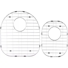 GLACIER BAY Stainless Steel Sink Grid Fits 60/40 Double Bowl Sink 30-3/4X19-1/2
