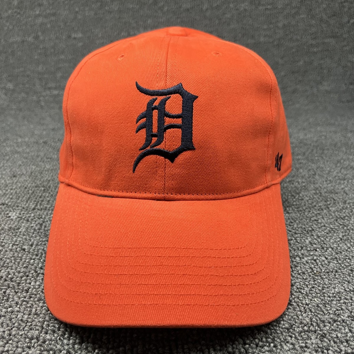 Detroit Tigers '47 Brand Youth MVP Hat Orange Adjustable Hook & Loop MLB Cap