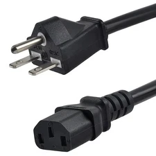 Power Extension Cord 15ft 16awg Nema 615p To C13 Power Cable Durable Power Exten