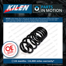 2x Coil Springs (Pair Set) fits FORD CORTINA Mk4, Mk5 1.6 Rear 75 to 82 Kilen