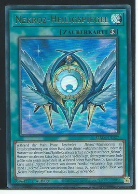 YU GI OH NEKROZ HEILIGSPIEGEL  BLMM-DE027 ULTRA RARE 1.AUFLAGE
