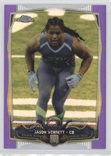 2014 Topps Chrome Retail Purple Refractor Jason Verrett #195 05v0
