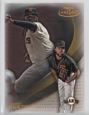 2016 Gold Label Topps.com Online Exclusive Class 3 5x7 10/10 Johnny Cueto 2d9