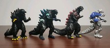 GODZILLA Mini Figures 2.5 Collectible Classic Monster lot of 4
