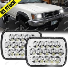 5x7'' 7x6 LED Projector Headlights Hi-Lo Beam Fit Toyota Pickup 1982-1995 Tacoma