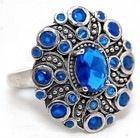 2CT Heat Treated Kyanite 925 Sterling Silver Victorian Style Ring Sz 8 PC12-9 — photo 2