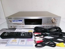 YAMAHA CDR-HD1500 HDD CD Recorder 500GB Remote Tested Working Japan