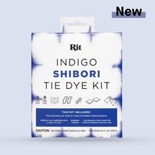 Rit Teinture - Indigo Shibori Teinture Kit - Tye Tissu Teinture Kit