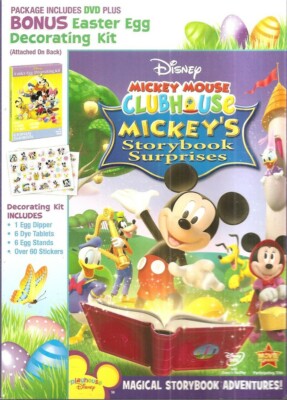 Disney Mickey Mouse Clubhouse Storybook Surprises DVD & Bonus