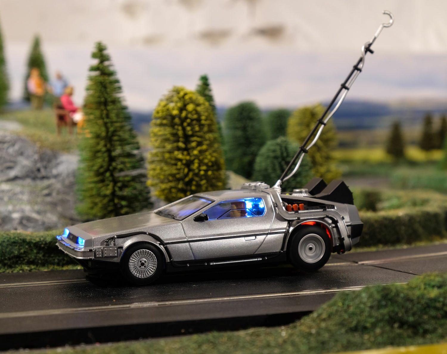 scalextric delorean