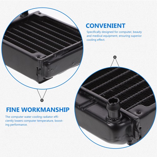 Computer Cooling Radiator Aluminum Heat Exchanger Small Water Computer US - 第 3/11 張圖片