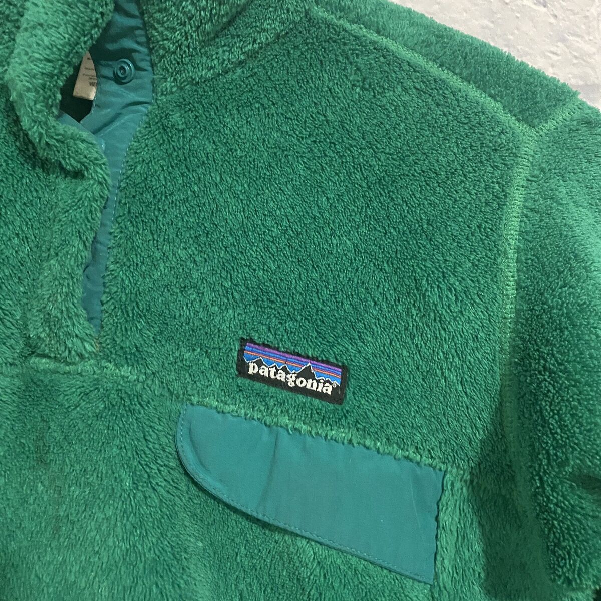 PATAGONIA Snap-T Re-Tool Polartec Fleece Jacket Forest Green PATAGONIA Snap-T Re-Tool Polartec Fleece Jacket Forest Green