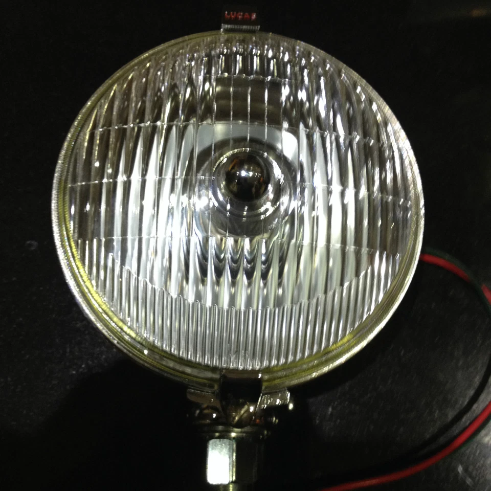 SFT576 - LUCAS FOG LAMP CHROME RR JAGUAR MG MINI JENSEN AUSTIN HEALEY MORGAN - Image 2 of 4