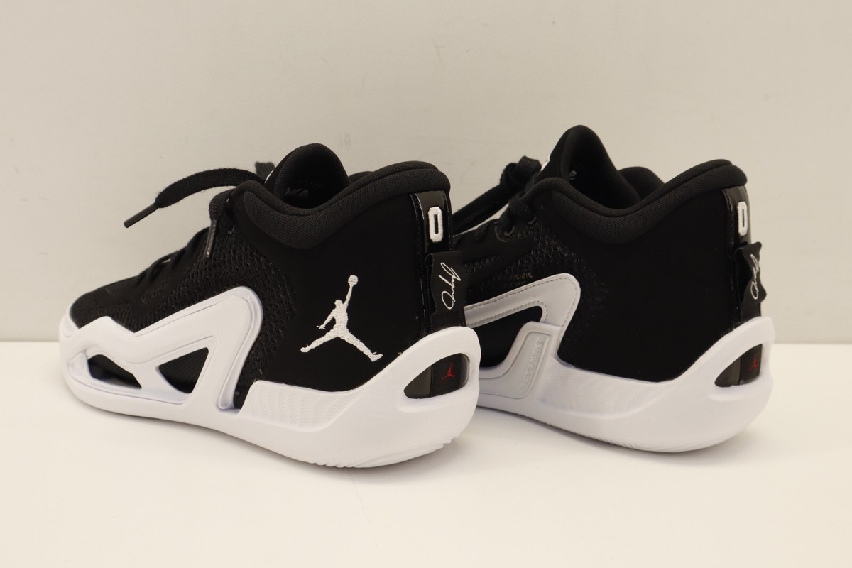 Nike Jordan Jayson Tatum 1 TB Black and White FB2863-001 Size 6.5