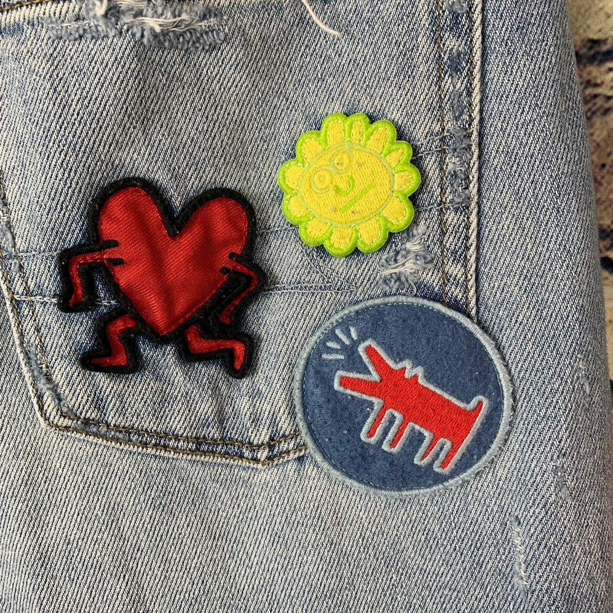 AE X Keith Haring Limited Edition Mom Jeans from American